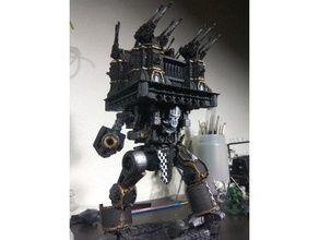 epic emperor titan - class warmonger upgrade kit toy & game accessories 6mm adeptus titanicus 40k scale imperial wargame warhammer 40000 wh40k 3d print model - Mito3D