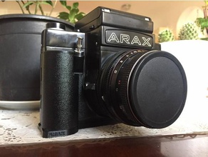 grip arax 60 kiev medium format camera analog analogue film photography 3d print model - Mito3D