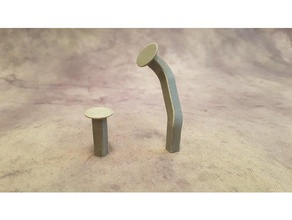 nail magneti organizzazione frigorifero cucina magnete unghia 3d print model - Mito3D
