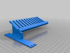 eurorack cable holder music 3d print model - Mito3D
