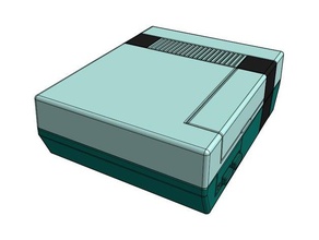 nintendo nes - ahududu pi 3 durumunda elektronik durumda raspberrypi raspberry konut 3d print model - Mito3D