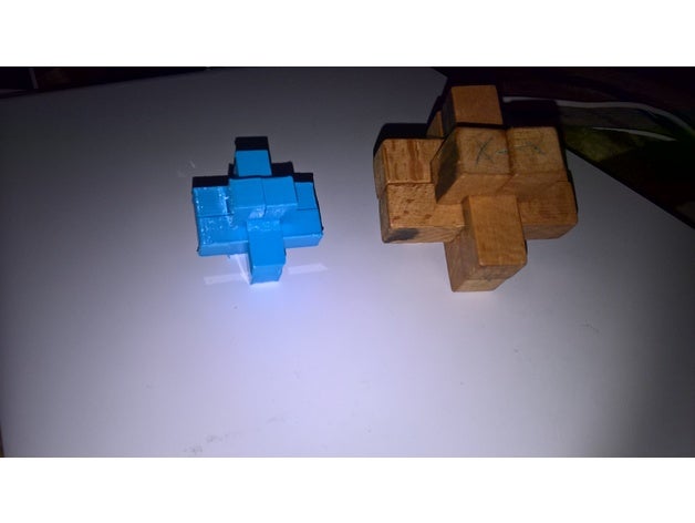 puzzle-node math art node puzzle 3D print model - Mito3D