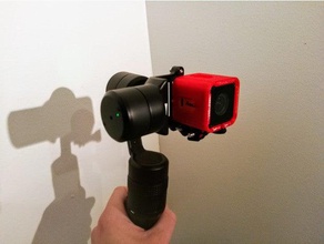 runcam 3 frame palmare gimball la fotocamera gopro video 3d print model - Mito3D