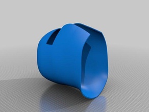 teste de design do capacete traje larp não testado 3d print model - Mito3D