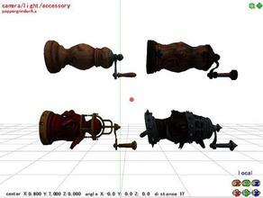 mmd moedor de pimenta brinquedo & acessórios para jogos a alice cosplay arma 3d print model - Mito3D