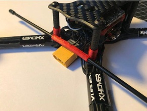 xhover win5 r5x crossfire antenna mount hobby 3d print model - Mito3D