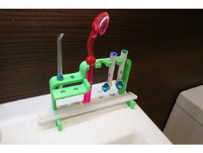 waterpik oral-b ipuçları tutucu banyo 3d print model - Mito3D