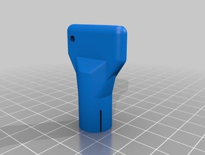 my customized triangle key - hand tools 3d print model - Mito3D