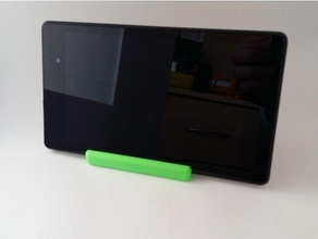 einfache tablet-tablet-Halter gadgets nexus-7 Telefon stand smartphone-Halter tablet tablet-Halter tablet-Halterung 3d print model - Mito3D