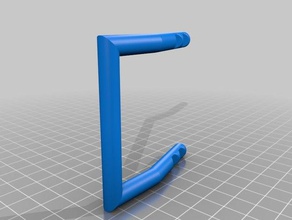 active kitchen double-hook & dining 3d print model - Mito3D