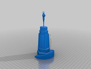 bioshock lighthouse - simplified buildings & structures bioshock2 infinite light house 3d print model - Mito3D