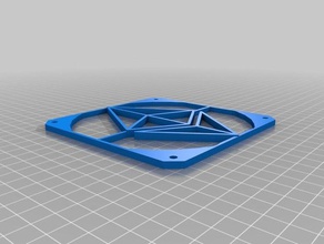 120mm fan cover ethereum 3d printing 3d print model - Mito3D