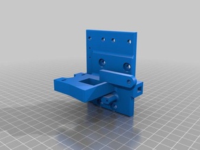 zonestar bowden sistema de montaje Impresora 3d las piezas monte 3d print model - Mito3D