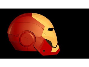 helmet iron man mark 4 3d print model - Mito3D