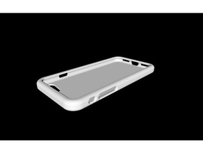 esnek iphone 6 7 8 vaka cep telefonu apple tampon bumper case filament ninjaflex 3d print model - Mito3D