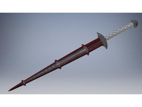bloodskaal blade skyrim props 3d print model - Mito3D