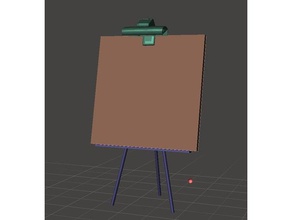 white board learning 3d print model - Mito3D