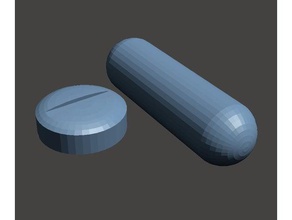 capsule biology 3d print model - Mito3D