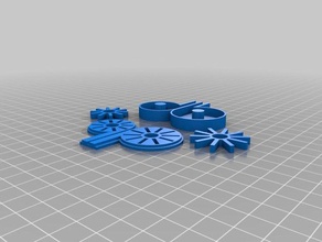 özelleştirilmiş mini siren oyuncaklar ve oyunlar 3d print model - Mito3D