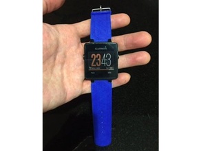garmin vivoactive 24mm watch strap sport & outdoors band 3d print model - Mito3D