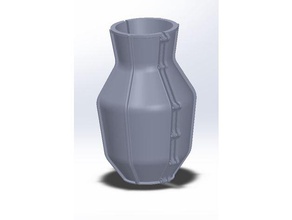 carter vase art 3d print model - Mito3D
