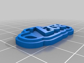 zoe ok keychains customized 3d print model - Mito3D