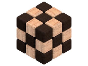 snake cube puzzle puzzles 3d print model - Mito3D