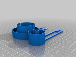 filamento di trasferimento connettore Stampante 3d accessori bobina titolare flashforge finder 3d print model - Mito3D