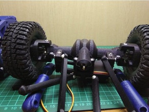 crawler rc - Stoßdämpfer r c Fahrzeuge rc-car rc-crawler rock 3d print model - Mito3D