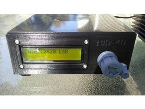 bitx40 custodia remix l'elettronica amateurradio radio amatoriale frntpanel comunicazione elettronica fai da te recinzione il prosciutto ham ham-radio homebrew qrp radioamateur 3d print model - Mito3D
