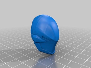 cappuccio rosso helmey oggetti di scena batman casco redhood 3d print model - Mito3D