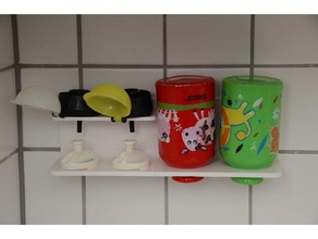 sigg idratazione assicurata rack cucina & sala da pranzo bottiglia di acqua 3d print model - Mito3D