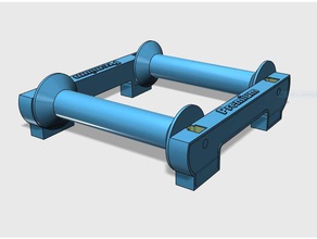 externo carretel de apoio witbox ir Impressora 3d acessórios bobina suporte 3d print model - Mito3D