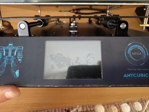 lcd-separator anycubic i3 mega 3d-Drucker Teile 3d print model - Mito3D
