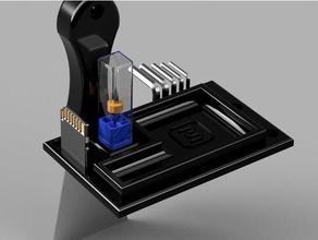 monoprice maker select 3d printer v2 tool holder accessories allen hex key sd card spatula umbraco 3d print model - Mito3D