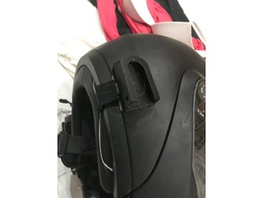 holder helmet ion air pro part 1 camera 3d print model - Mito3D