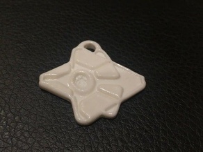 destiny keychain ghost keychains bigs bungie game 3d print model - Mito3D