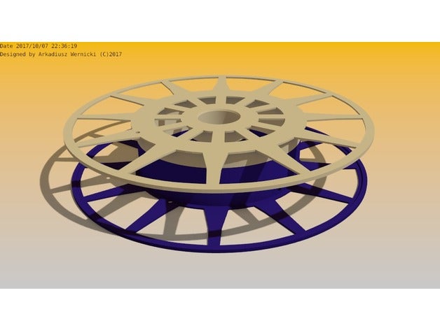 bobine de dia 180 mm filament Imprimante 3d accessoires L'imprimante la 3D print model - Mito3D