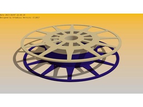 spool diâmetro de 180mm filamento Impressora 3d acessórios 3d print model - Mito3D