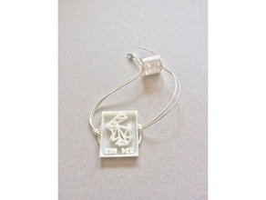 esn deu logotipo da pulseira pulseiras a arte moda estilo 3d print model - Mito3D