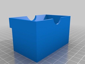 i nomi in codice duetto metà-dimensioni scatola organizzatore giochi 3d print model - Mito3D