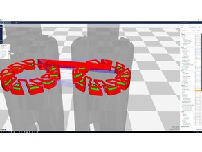 der gcode-visualiser testcase 3d-Druck-tests 3d print model - Mito3D