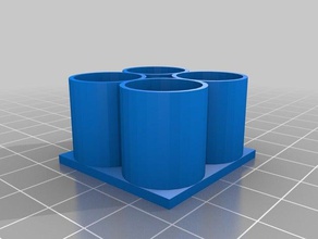 base para puntas Handwerker Werkzeug-Halterungen & - Boxen kundengebundene 3d print model - Mito3D