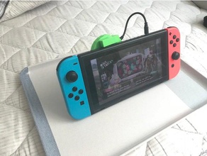 nintendo switch bluetooth dongle holder video games audio clip 3d print model - Mito3D