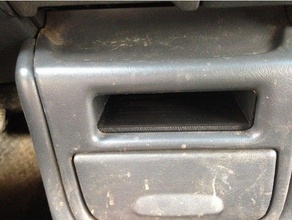 02 silverado casete de bolsillo la automoción cassette chevy titular reemplazo cinta 3d print model - Mito3D