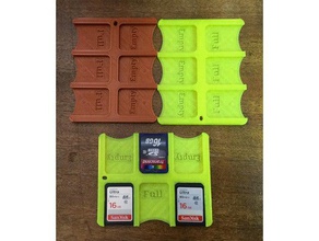 seis sd titular de la tarjeta lleno vacío marcas equipo 3d print model - Mito3D