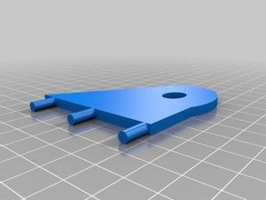 porta barras mediano pegboard La impresión en 3d 3d print model - Mito3D