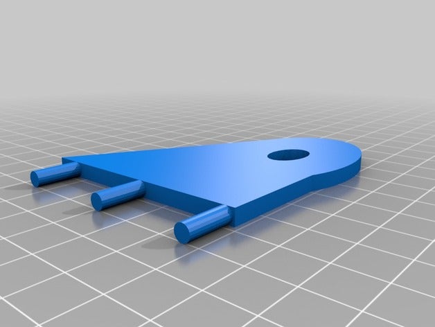 porta barras grande pegboard La stampa 3d 3D print model - Mito3D