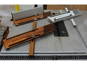 faire featherboard de découpe laser outils coreldraw dxf lasercut coupeur pdf le contreplaqué la scie table bois travail du 3d print model - Mito3D