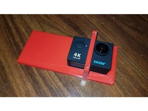 liscia q gimbal macchina fotografica di azione supporto la fotocamera action cam gopro liscio-q 3d print model - Mito3D